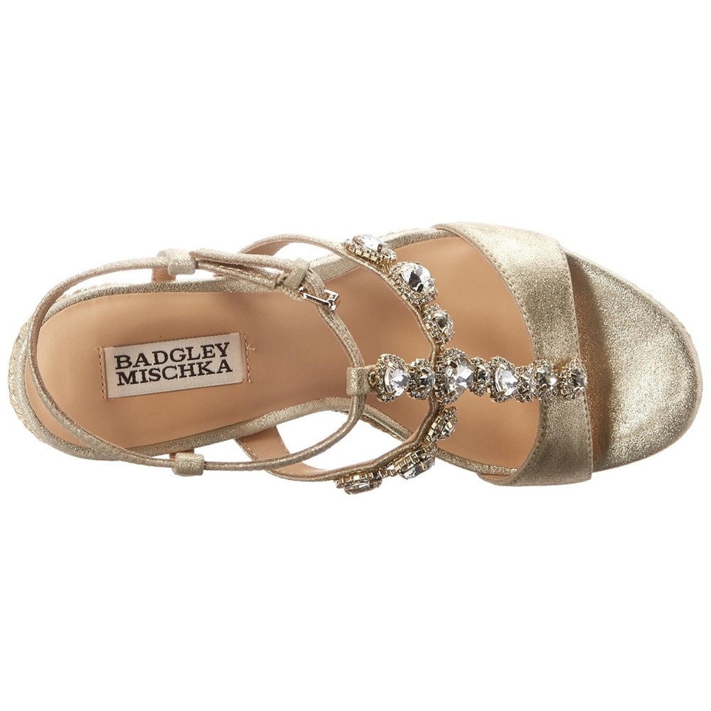 Badgley Mischka Women’s Coco Espadrille Wedge Sandal - Picture 4 of 10